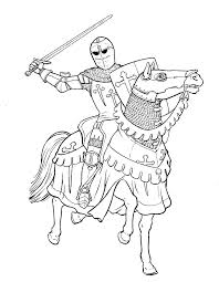 Knights Mighty Coloring Pages For Kids Dv9 Printable Castles And Knights Coloring Pages For Kids Coloriage Coloriage Garcon Dessin A Colorier