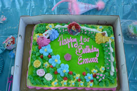 Birthday Bjs Themed Cake Options We Got A Princess Cake From Bjs That Went Well With The Theme And Added An Ariel Candle Pins By Sabita Singh Bjs Birthday Cakes Themed Cakes Birthday Parties