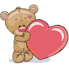 Teddy Bear and Heart | Teddy bear drawing, Teddy bear cartoon, Teddy bear  pictures