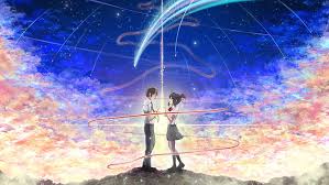 This animated wallpaper was featuring in the anime movie your name (kimi no na wa) (2016). Your Name Wallpaper Anime Your Name Kimi No Na Wa Mitsuha Miyamizu Hd Wallpaper Wallpaperbetter