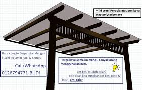 Selain harga yang cukup terjangkau, banyak keistimewaan yang ditawarkan genteng metal atau multiroof ini, bobotnya yang ringan juga daya tahan yang tinggi. Awning Metal Poly Contractor Ubahsuai Rumah Berpengalaman Bina Dan Ubahsuai Rumah