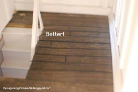 You could cover with a sheet of acetate to protect. If You Give A Girl A Needle Diy Dollhouse Hardwood Flooring Realistic Easy And Cheap