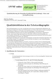 Die echokardiographie hat noch einige andere namen: Https Www Awmf Org Fileadmin User Upload Die Awmf Service Gesamtarchiv Qs Empfehlung Echokardiographie Pdf