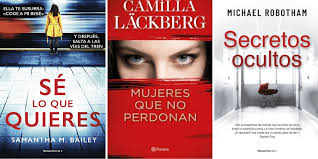 Samantha M. Bailey, Camilla Läckberg y Michael Robotham