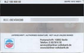 George is austria's most modern internet banking platform and can be used at no charge by all customers with a current account at erste bank or sparkasse. Bank Card Berliner Volksbank Maestro Berliner Volksbank Germany Federal Republic Col De Ms 0123