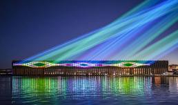 Lasers on the Ore Dock