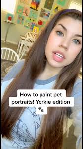 Как Нарисовать Йоркширского Терьера Акварелью