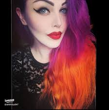 Stunning Sunset Split Dye Hair Color Tutorial