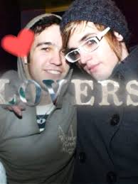 Mikey and Pete Wentz