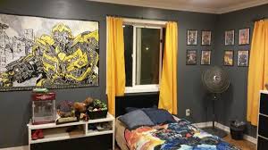 The Bumble Bee Transformers Wall Mural Room Redesign Boys Room Decor Kid Room Decor
