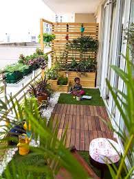 48 Awesome Small Apartment Balcony Decorating Ideas Terrace Garden Design Terrace Garden Ideas Indian Small Balcony Garden