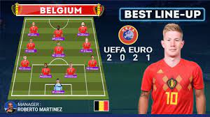 Belgium Potential Line Up 2021 Euro Belgium Best Playing 11 2021 Euro Uefa Euro 2021 Youtube