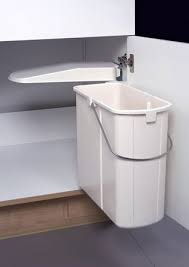 Einbau Abfallsammler Mulleimer Wesco As9449 Vario 1 Eckig 19 Liter