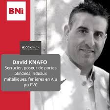 [David KNAFO, BNI Aubagne], ❌Que vous soyez un particulier, cherchant plus  de sécurité ou un dépannage rapide de sa serrure, un professionnel  attendant son sauveur pour ouvrir son rideau métallique ...