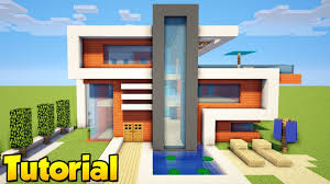 The house is quite large and there absolutely all processes are automated. Minecraft How To Build A Large Modern House Tutorial 19 Youtube