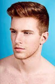 Callum Aylott Red Hair Men Razored Haircuts Redhead Men