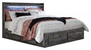 It is now considered the largest furniture manufacturer in the world with 15 manufacturing and distribution centers, many located in the united states. Baystorm Queen Panel Bed With 4 Storage Drawers B221b13 B10013 B22154s B22157 B22160 B22195 Complete Bed Sets Price Busters Furniture