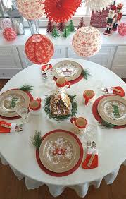 Add this sweet seasonal staple to your tabletop for an even more festive feel. A Fun Christmas Table For The Kids Christmas Tablescapes Kids Christmas Christmas Table Settings
