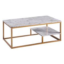 Versanora Marmo Faux Marble Faux Marble Coffee Table Lowes Com In 2020 Faux Marble Coffee Table Coffee Table Coffee Table With Shelf