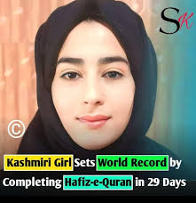 21-year-old girl from Qazigund wins hearts by handwriting Quran in six  months ❤️ #foryouシ #Hafiz_e_Quran #tranding