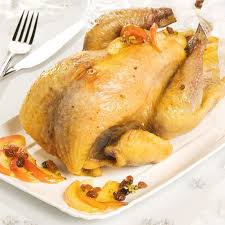 Pintade Farcie Aux Noix Et Raisins Secs Recette Fruits Secs Pintade Recette Recette