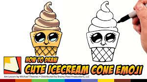 How To Draw Cute Ice Cream Cone Cartoon Ice Cream Cone Step By Step For Beginners Bp Youtube Cute Drawings Drawings Ice Cream Cartoon