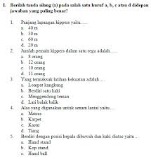 Soal Penjaskes Dan Kunci Jawaban Guru Galeri