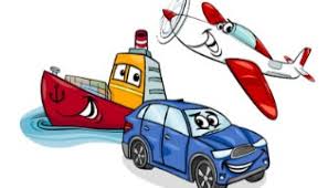 Dibujos medios de transporte maritimos : Repaso Ciencias Sociales 2 Los Medios De Transporte Tomi Digital