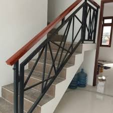 Railing tangga stainless minimalis oleh bengkel las barokah semarang. Harga Railing Tangga Minimalis Unik Asia Bengkel Las