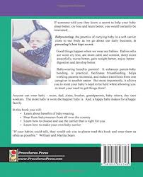 Babywearing: The Benefits and Beauty of This Ancient Tradition: Blois,  Maria: 9781939807748: Amazon.com: Books