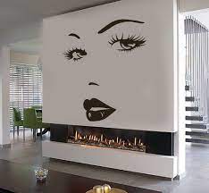 Vinyl Wall Decal Eyes Woman Face Lips Beauty Salon Girl Room Stickers Ig3642 Salon Esthetique Decoration Salon Decoration Salon De Beaute