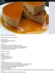 Puding Caremel Food Foodstuff Desserts