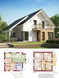 Einfamilienhaus Neubau Modern Mit Satteldach Architektur Carport Anbau Haus Bauen Grundriss Fertighaus Evolution 143 V8 Haus Grundriss Haus Einfamilienhaus