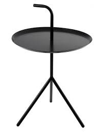 Metalowy Stolik Z Blatem W Ksztalcie Tacy I Uchwytem Blanco Home Decor Furniture Decor