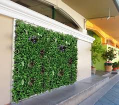 Fake grass walls design office furniture home decor modern design. Dn Artificial Grass Wall Panels With Grass Leaf Amazon In Garden Outdoors
