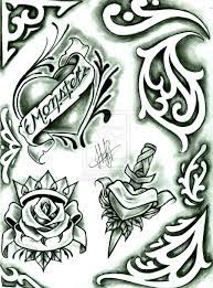 Check out our tattoo filigree selection for the very best in unique or custom, handmade pieces from our shops. Flash Set 1 By Juju Beanz On Deviantart Reflection Tattoo Heart Tattoo Designs Roses Drawing