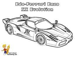 coloriage ferrari a colorier dessin imprimer et cars hfb