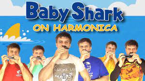 Baby Shark On Harmonica Youtube