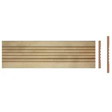 1 3/4h x 3/4p x 94 1/2l, (2 1/2 repeat), ashford chair rail. Architrave Moulding Or Fluted Moulding To Repairing Antique Furniture