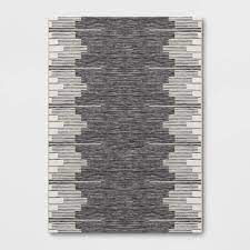 We offer a variety of fun botanical designs, fresh oasis patterns, modern looks and a multitude of colors for our outdoor rugs. Graphic Steps Outdoor Rug Black Project 62 Target