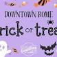Downtown Rome Trick or Treat event image
