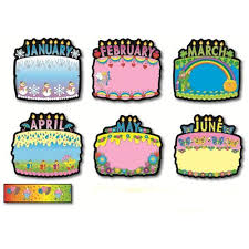 Birthday Bulletin Board Ideas Printable Birthday Cakes Bulletin Board Set Becker S School Supplies Birthday Cake Birthday Bulletin 12th Birthday Cake