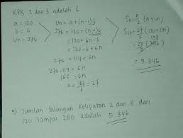 Jumlah Bilangan Kelipatan 2 Dan 3 Dari 120 Sampai 280 Adalah Cara Nya Yg Mudah Dan Brainly Co Id