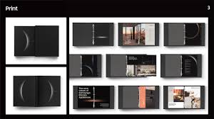 You can cook and steam different dishes at the same time. Infinite Line Oven Visual Identity System If World Design Guide