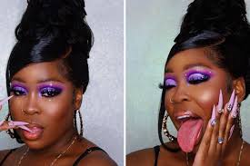 Cardi b twins with megan thee stallion in 'wap' in a high ponytail wig, another look created by tokyo stylez. I M Mind Blown By This Makeup Artist S Wap Inspired Beauty Look See The Photos Allure
