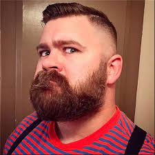 Some of the top older men's haircuts and styles include the side part, modern comb over, buzz cut, and messy textured top. Pin On Hairstyles For Big Guys