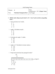 Kunci jawaban pembulatan hasil pengukuran panjang dan berat ke satuan terdekat. Soal Pembulatan Hasil Pengukuran Panjang Dan Berat Kelas 4 Nasi