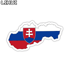 The national flag of slovakia was officially adopted on september 3, 1992. 1 Pcs Slovakia Flag Sticker Toy For Children Countries Map Travel Stickers To Diy Scrapbooking Suitcase Luggage Laptop Car Motor Stickers Aliexpress