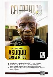 Late Elder (Obong) Asuquo Daniel...