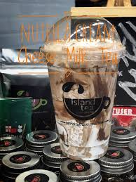 Island Tea Co Robinsons Cybergate Nutella Cream Cheese Milk Tea Ineons